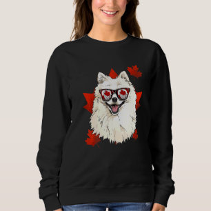 Sudadera Canadiense Estadounidense Eskimo Maple Leaf Patrió