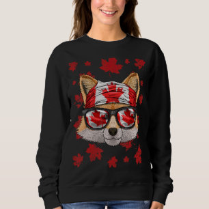 Sudadera Canadiense Fox Patriotic Canada Flag Maple Leaf Pr
