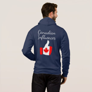 Sudadera Canadiense Influencer thumbs up Lighthouse route