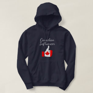 Sudadera Canadiense Influencer thumbs up Lighthouse route