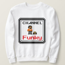 Sudadera Canal Arte Pixel Funky 