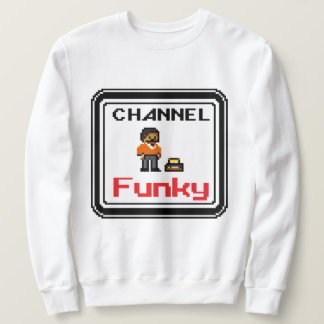 Sudadera Canal Arte Pixel Funky 