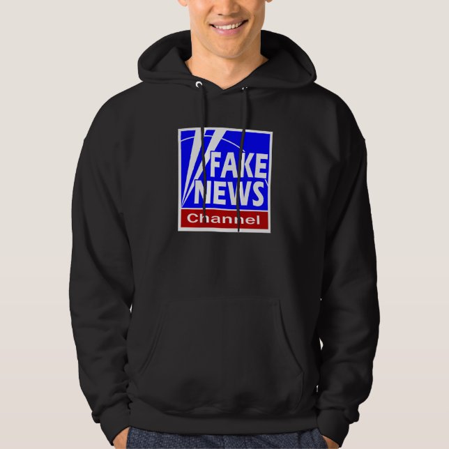 Sudadera Canal de noticias falso (Anverso)
