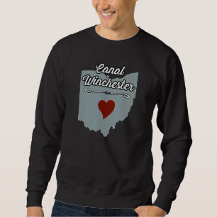 Sudadera Canal Winchester Ohio OH Ciudad Estado EE. UU. Re