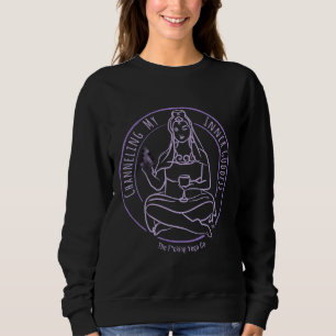 Sudadera Canalizar A Mi Diosa Interior Con El Maldito Y