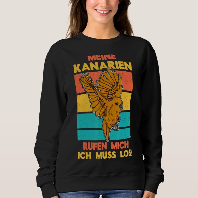 Sudadera Canarias Ornitholog (Anverso)