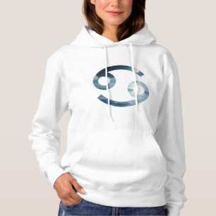 Sudadera Cáncer de ensueño tranquilo - Arte oceánico platea