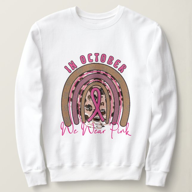 Sudadera Cáncer de Mama (Anverso del diseño)