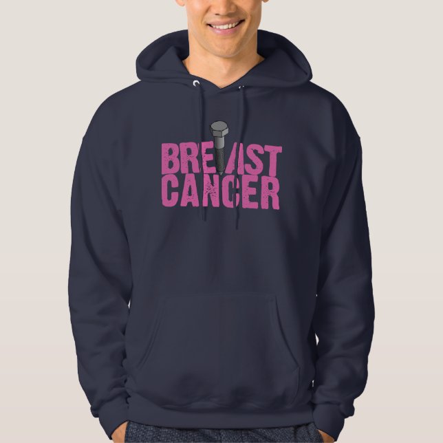 Sudadera Cáncer de pecho del tornillo ($44,95) (Anverso)