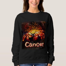 Sudadera Cáncer de playa costera cangrejo náutico personali