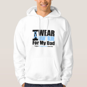 Sudadera Cáncer de próstata llevo azul claro para mi pap
