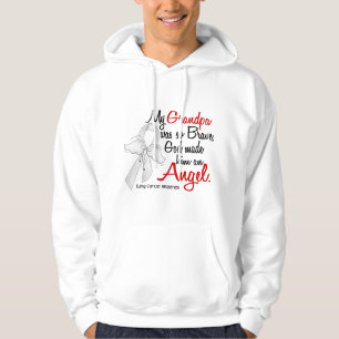 Sudadera Cáncer de pulmón del abuelo del ángel 2