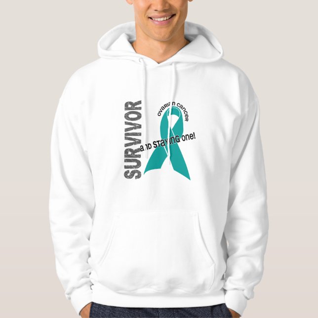 Sudadera Cáncer ovárico del superviviente 1 (Anverso)