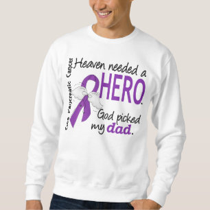 Sudadera Cáncer pancreático del papá necesario del héroe
