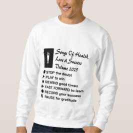 Sudadera Canciones De Salud, Amor Y Éxito 2025