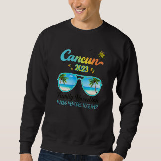 Sudadera Cancun Mexico Family Trip 2023 Outfit Premium_3