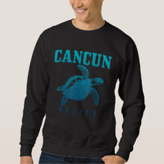 Sudadera Cancun Mexico Sea Turtle Beach Scuba Diving Diver