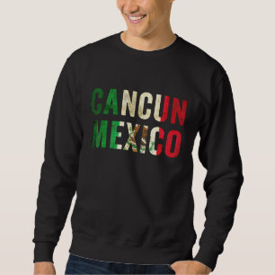 Sudadera Cancún México - Vacaciones de verano mexicanas