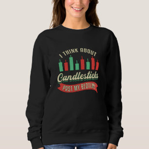 Sudadera Candeleros del mercado de valores más allá de mi c