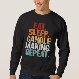 Sudadera Candlemaker Comer Velas De Sueño Haciendo Gráfico 