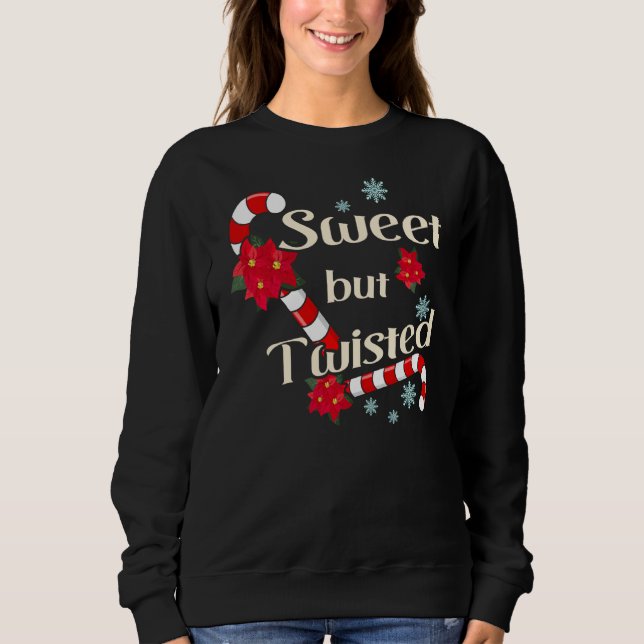 Sudadera Candy Candy Dulce Pero Twisted Stocking Stuffer Ch (Anverso)