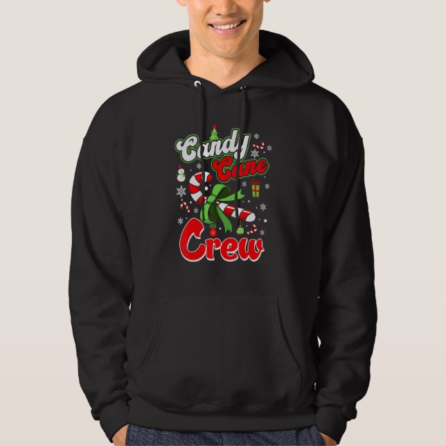 Sudadera Candy Cane Crew  Christmas Candy  X mas (Anverso)