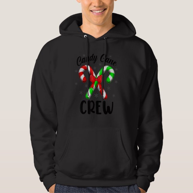Sudadera Candy Cane Crew Red Y Green Bow X Mas Mateo (Anverso)