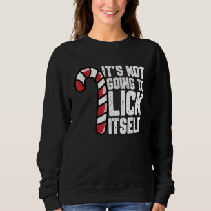 Sudadera Candy Cane Humor Adulto Inapropiado Gracioso Chris