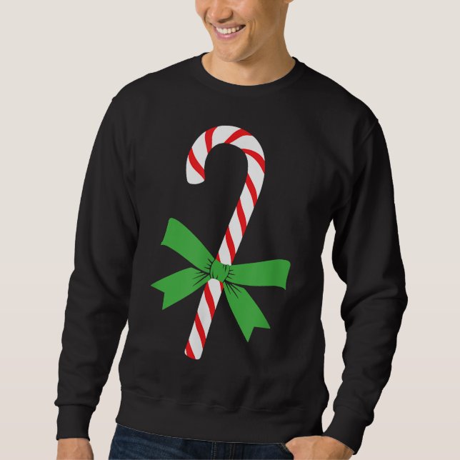 Sudadera Candy Cane Navidades Navidad (Anverso)