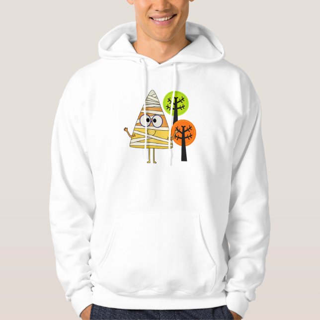 Sudadera Candy Corn Mummy Halloween (Anverso)