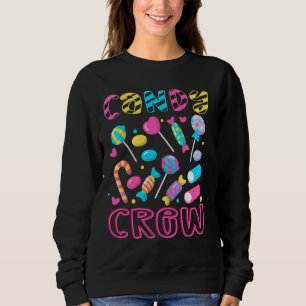 Sudadera Candy Crew Fiesta Candy Land Decoraciones Sweetie 