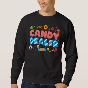 Sudadera Candy Dealer Cute Divertido Truco O Trate Hallowee