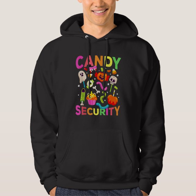 Sudadera Candy Security Halloween Costume (Anverso)