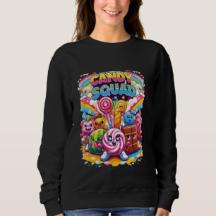 Sudadera Candyland Fiesta Candy Squad Colorful Candy Para N