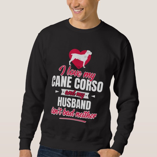 Sudadera Cane Corso (Anverso)