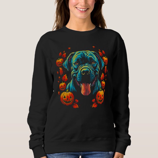 Sudadera Cane Corso Dog Halloween (Anverso)