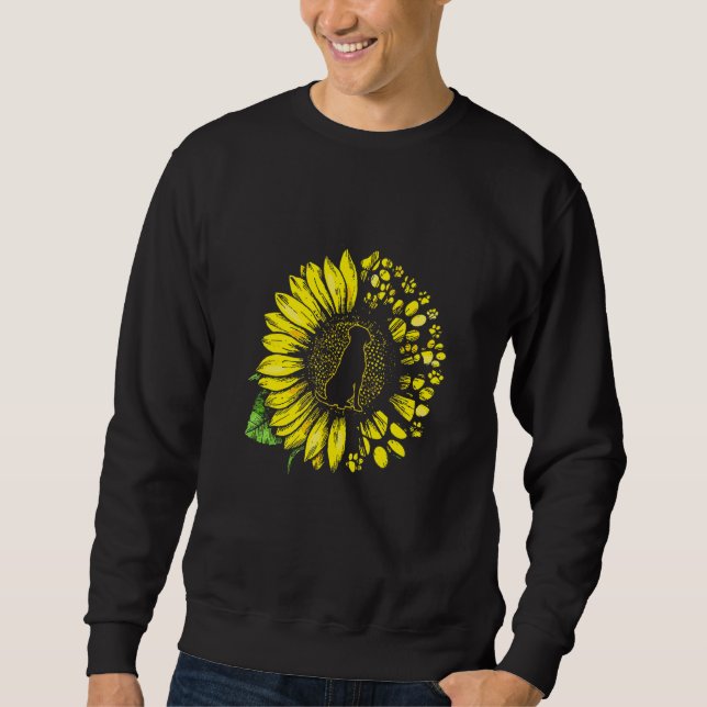 Sudadera Cane Corso Girasol Con Patitas Perro Lindo (Anverso)