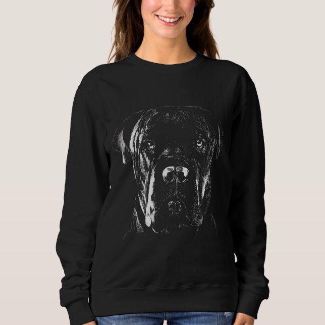 Sudadera Cane Corso - mastín italiano (Anverso)