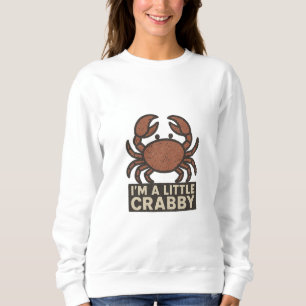 Sudadera Cangrejo Afligido – Vintage “Estoy un Poco Irritab
