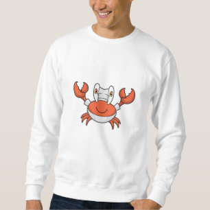 Sudadera Cangrejo cocinado con gorra cocinero