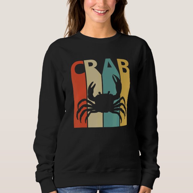 Sudadera Cangrejo con traje de cangrejo (Anverso)