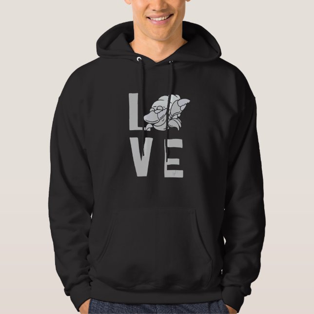 Sudadera Cangrejo ermitaño amor (Anverso)