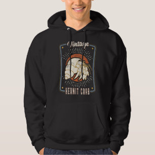 Sudadera Cangrejo ermitaño vintage retro clásico amor anima