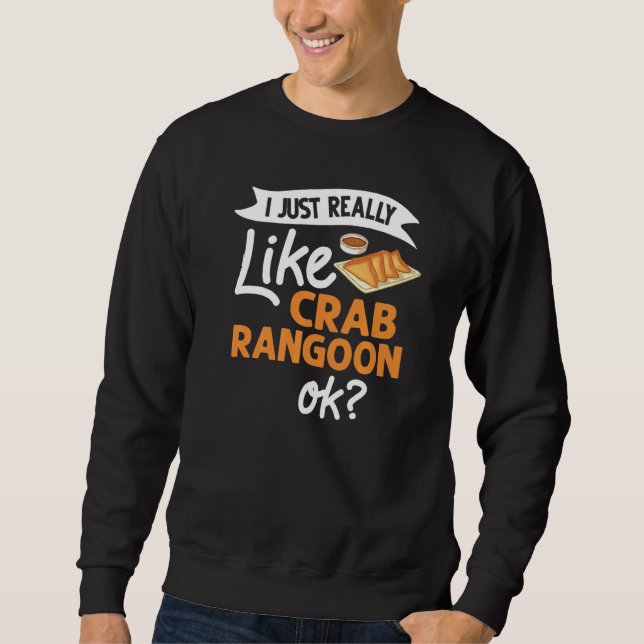 Sudadera Cangrejo Rangún Crema Queso Wontons Salsa Salsa Ch (Anverso)