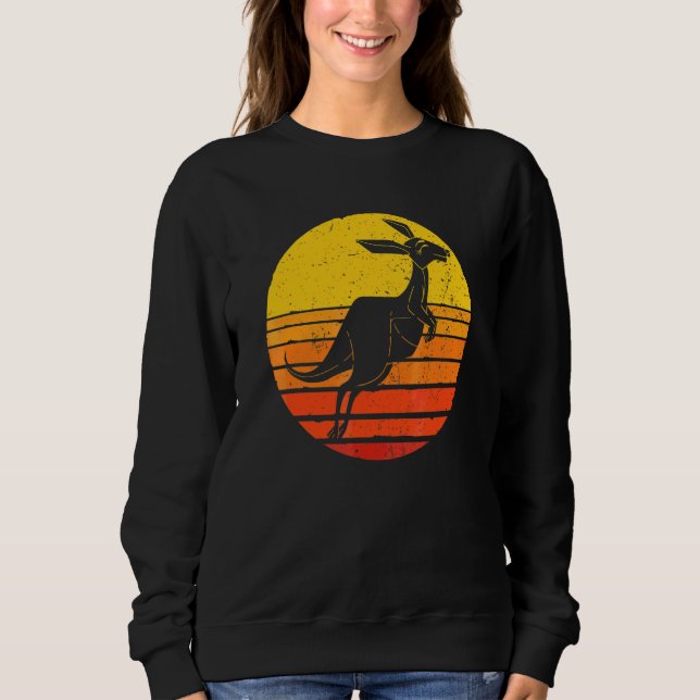 Sudadera Canguro Retro (Anverso)