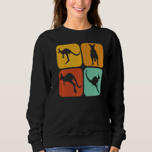 Sudadera Canguro retro I marsupial I canguro australiano