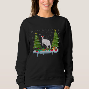 Sudadera Canguro Xmas Árbol iluminar hombres mujeres Fea Na