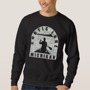 Sudadera Canoa en el lago Curtis Michigan