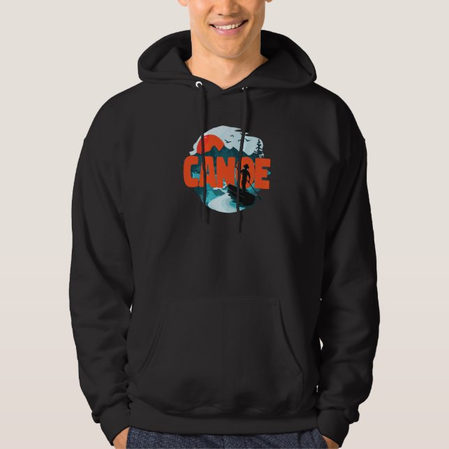 Sudadera Canoe Canoeing Canoe (Anverso)