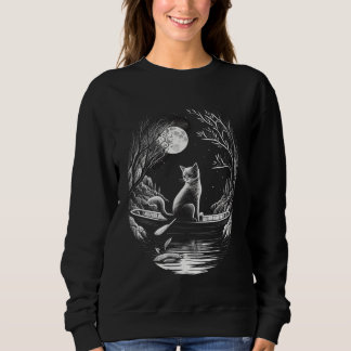 Sudadera Canoe Cat  Graphic Tees Men Women Boys Girls